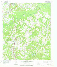 Woodlawn Texas Historical topographic map, 1:24000 scale, 7.5 X 7.5 Minute, Year 1962