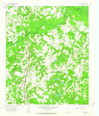 Woodlawn Texas Historical topographic map, 1:24000 scale, 7.5 X 7.5 Minute, Year 1962