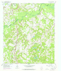 Woodlawn Texas Historical topographic map, 1:24000 scale, 7.5 X 7.5 Minute, Year 1962