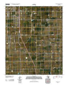 Woodrow Texas Historical topographic map, 1:24000 scale, 7.5 X 7.5 Minute, Year 2010