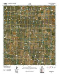 Woodward NE Texas Historical topographic map, 1:24000 scale, 7.5 X 7.5 Minute, Year 2010