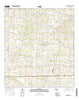 Woodward NE Texas Current topographic map, 1:24000 scale, 7.5 X 7.5 Minute, Year 2016