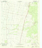 Worsham Texas Historical topographic map, 1:24000 scale, 7.5 X 7.5 Minute, Year 1971