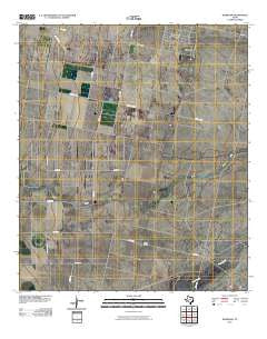 Worsham Texas Historical topographic map, 1:24000 scale, 7.5 X 7.5 Minute, Year 2010