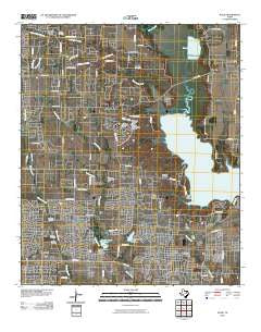 Wylie Texas Historical topographic map, 1:24000 scale, 7.5 X 7.5 Minute, Year 2010