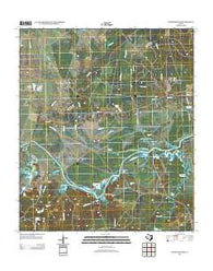 Wyser Bottom Texas Historical topographic map, 1:24000 scale, 7.5 X 7.5 Minute, Year 2013