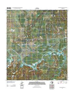 Wyser Bottom Texas Historical topographic map, 1:24000 scale, 7.5 X 7.5 Minute, Year 2013