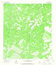 Y O Ranch Texas Historical topographic map, 1:24000 scale, 7.5 X 7.5 Minute, Year 1963