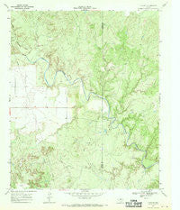 Y Ranch Texas Historical topographic map, 1:24000 scale, 7.5 X 7.5 Minute, Year 1968