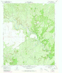 Y Ranch Texas Historical topographic map, 1:24000 scale, 7.5 X 7.5 Minute, Year 1968