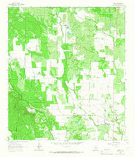 Yancey Texas Historical topographic map, 1:24000 scale, 7.5 X 7.5 Minute, Year 1964