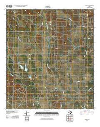 Yancey Texas Historical topographic map, 1:24000 scale, 7.5 X 7.5 Minute, Year 2010