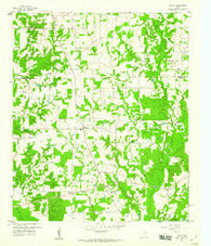 Yantis Texas Historical topographic map, 1:24000 scale, 7.5 X 7.5 Minute, Year 1959