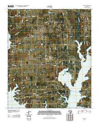 Yantis Texas Historical topographic map, 1:24000 scale, 7.5 X 7.5 Minute, Year 2010