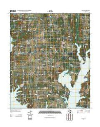 Yantis Texas Historical topographic map, 1:24000 scale, 7.5 X 7.5 Minute, Year 2012