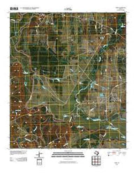 Yard Texas Historical topographic map, 1:24000 scale, 7.5 X 7.5 Minute, Year 2010