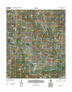 Yarrelton Texas Historical topographic map, 1:24000 scale, 7.5 X 7.5 Minute, Year 2013