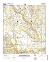 Yarrelton Texas Current topographic map, 1:24000 scale, 7.5 X 7.5 Minute, Year 2016