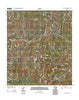 Yeager Creek Texas Historical topographic map, 1:24000 scale, 7.5 X 7.5 Minute, Year 2012