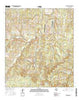Yeager Creek Texas Current topographic map, 1:24000 scale, 7.5 X 7.5 Minute, Year 2016