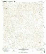 Yellow Hill Texas Historical topographic map, 1:24000 scale, 7.5 X 7.5 Minute, Year 1971