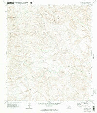 Yellow Hill Texas Historical topographic map, 1:24000 scale, 7.5 X 7.5 Minute, Year 1971