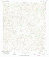 Yellow Hill Texas Historical topographic map, 1:24000 scale, 7.5 X 7.5 Minute, Year 1971