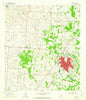 Yoakum Texas Historical topographic map, 1:24000 scale, 7.5 X 7.5 Minute, Year 1963