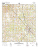 Yoakum Texas Current topographic map, 1:24000 scale, 7.5 X 7.5 Minute, Year 2016