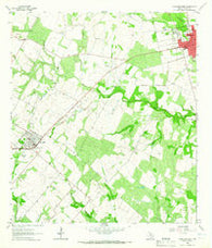 Yorktown West Texas Historical topographic map, 1:24000 scale, 7.5 X 7.5 Minute, Year 1963