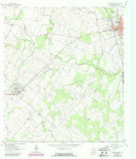 Yorktown West Texas Historical topographic map, 1:24000 scale, 7.5 X 7.5 Minute, Year 1963