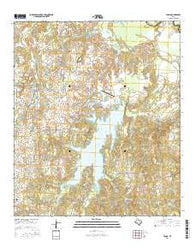 Young Texas Current topographic map, 1:24000 scale, 7.5 X 7.5 Minute, Year 2016