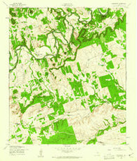 Youngsport Texas Historical topographic map, 1:24000 scale, 7.5 X 7.5 Minute, Year 1958