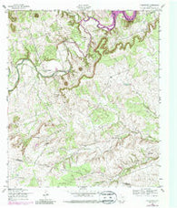 Youngsport Texas Historical topographic map, 1:24000 scale, 7.5 X 7.5 Minute, Year 1958