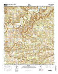 Youngsport Texas Current topographic map, 1:24000 scale, 7.5 X 7.5 Minute, Year 2016