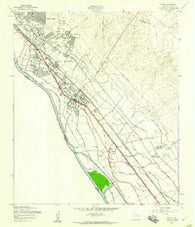 Ysleta Texas Historical topographic map, 1:24000 scale, 7.5 X 7.5 Minute, Year 1955