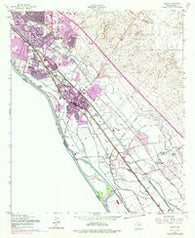Ysleta Texas Historical topographic map, 1:24000 scale, 7.5 X 7.5 Minute, Year 1955