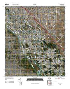Ysleta Texas Historical topographic map, 1:24000 scale, 7.5 X 7.5 Minute, Year 2010