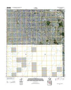 Ysleta NW Texas Historical topographic map, 1:24000 scale, 7.5 X 7.5 Minute, Year 2012
