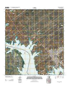 Zapata Texas Historical topographic map, 1:24000 scale, 7.5 X 7.5 Minute, Year 2012