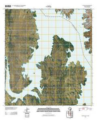 Zapata SE Texas Historical topographic map, 1:24000 scale, 7.5 X 7.5 Minute, Year 2010