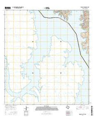 Zapata SE Texas Current topographic map, 1:24000 scale, 7.5 X 7.5 Minute, Year 2016