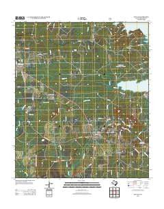 Zavalla Texas Historical topographic map, 1:24000 scale, 7.5 X 7.5 Minute, Year 2013