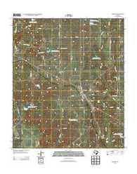 Zephyr Texas Historical topographic map, 1:24000 scale, 7.5 X 7.5 Minute, Year 2013