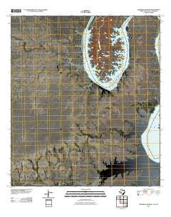 Zuberbueler Bend Texas Historical topographic map, 1:24000 scale, 7.5 X 7.5 Minute, Year 2010