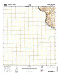 Zuberbueler Bend NW Texas Current topographic map, 1:24000 scale, 7.5 X 7.5 Minute, Year 2016