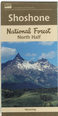 Buy map SHOSHONE NATIONAL FOREST, NORTH, WY