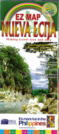 Buy map Nueva Ecija Tourist Map