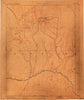 Abajo Colorado Historical topographic map, 1:250000 scale, 1 X 1 Degree, Year 1893