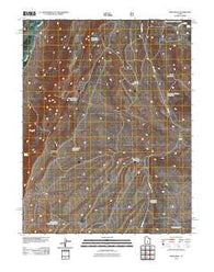 Abes Knoll Utah Historical topographic map, 1:24000 scale, 7.5 X 7.5 Minute, Year 2011